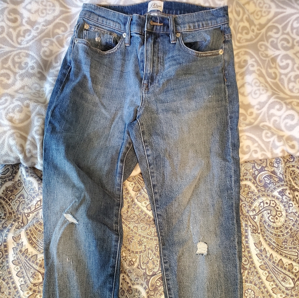 J. CREW GIRLFRIEND JEANS